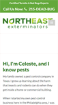 Mobile Screenshot of northeastexterminators.com